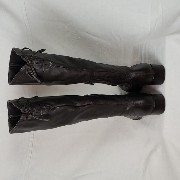 Antonio Melani Leather Boots 8M - Picture 3 of 8